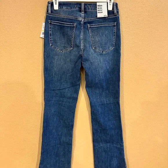 Eunina Blue Boot Cut Jeans with Classic Style - Picture 3 of 4